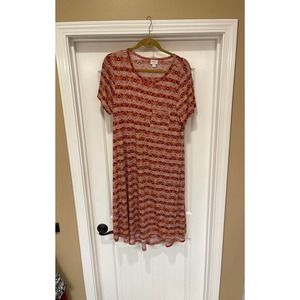 Lularoe Carly High low Dress - SZ L